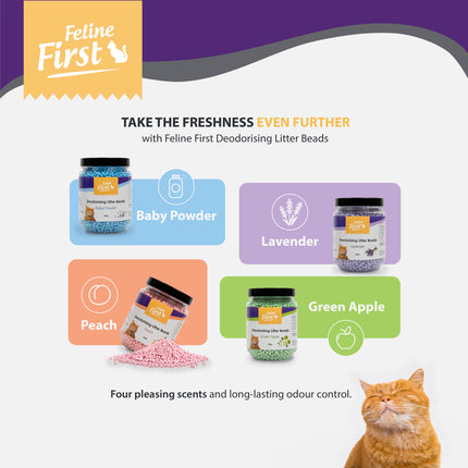 Feline First Premium Charcoal Tofu Cat Litter 4kg