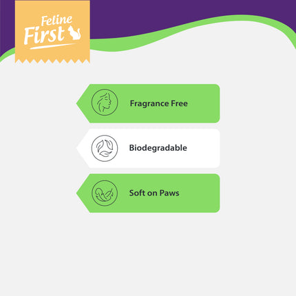 Feline First Premium Fragrance Free Tofu Cat Litter 4kg