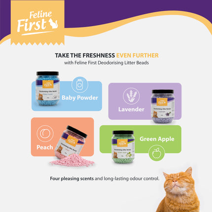 Feline First Premium Pine Wood Cat Litter 18kg