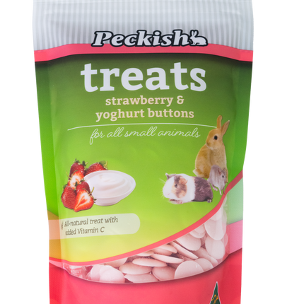 Peckish - Small Animal Strawberry & Yoghurt Treat 225g