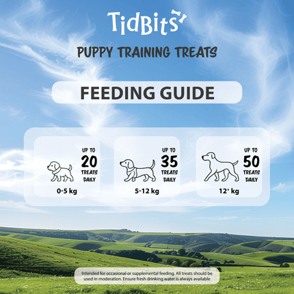 TidBits Puppy Training Treats 150g - Chicken