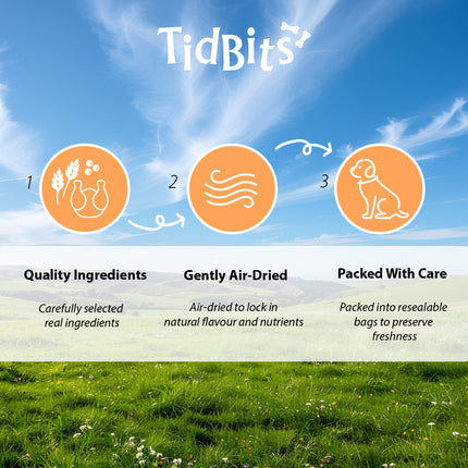 TidBits Puppy Training Treats 150g - Chicken