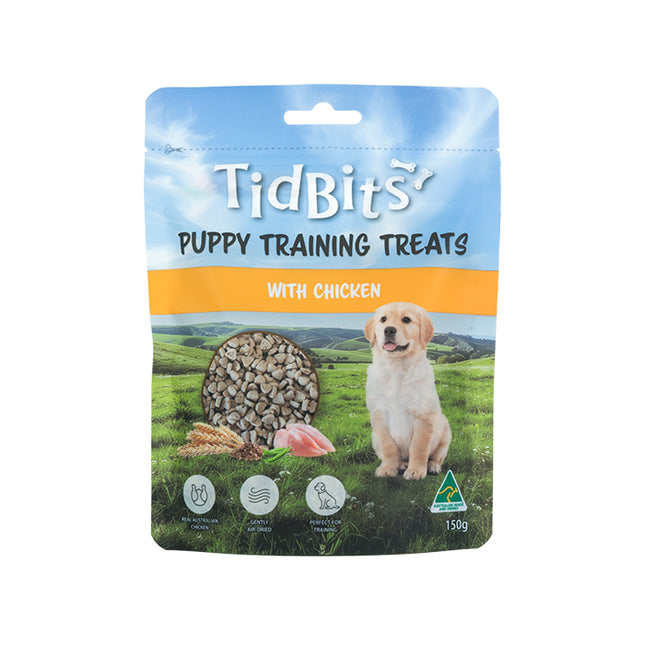 TidBits Puppy Training Treats 150g - Chicken