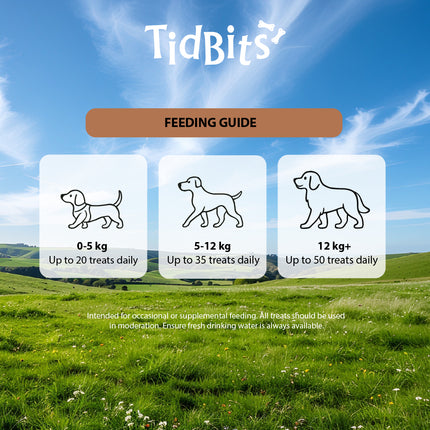 TidBits Puppy Training Treats 150g - Peanut Butter