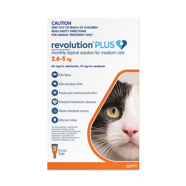 Revolution Plus - Medium Cat (3pk)