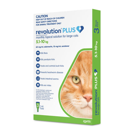 Revolution Plus - Large Cat (3pk)