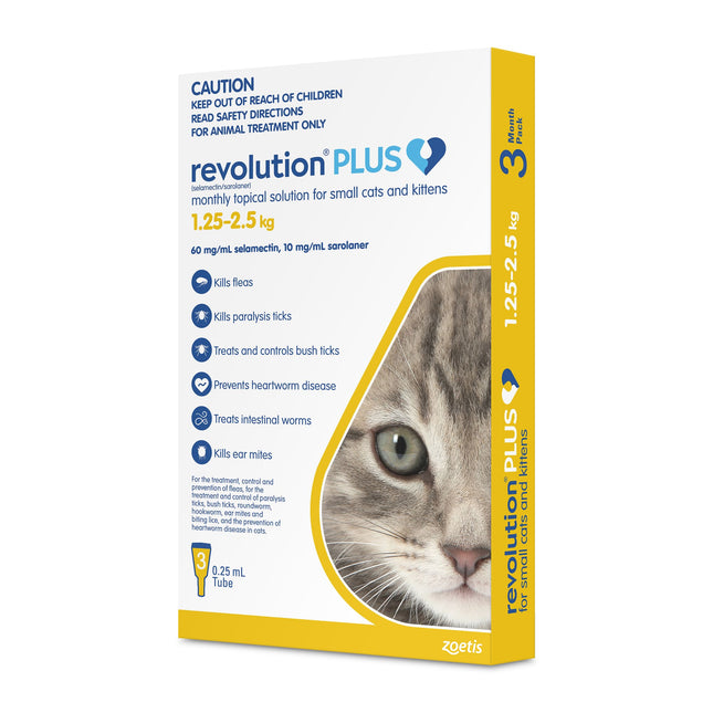 Revolution Plus - Kitten (3pk)