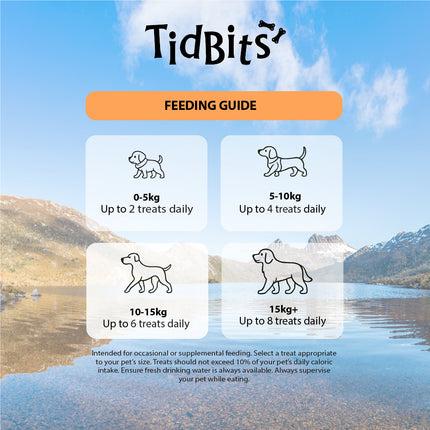 TidBits Freeze Dried Chicken Wing Tips 100g