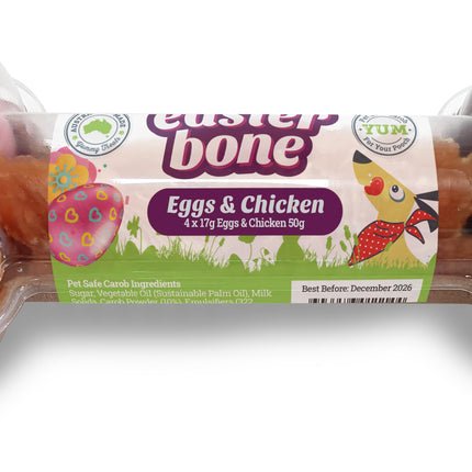 Pooch Treats - Easter Bone (Carob & Chicken)