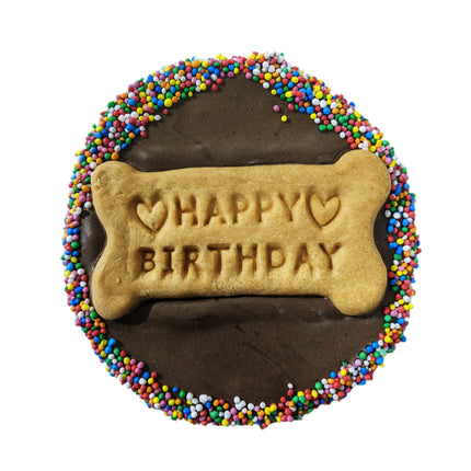 Huds & Toke - Puppy Birthday Cake Carob Frosted