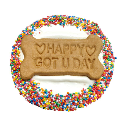 Huds & Toke - Happy Got U Day Cake Yoghurt Frosted