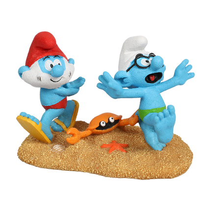 Smurfs Beach Papa & Brainy