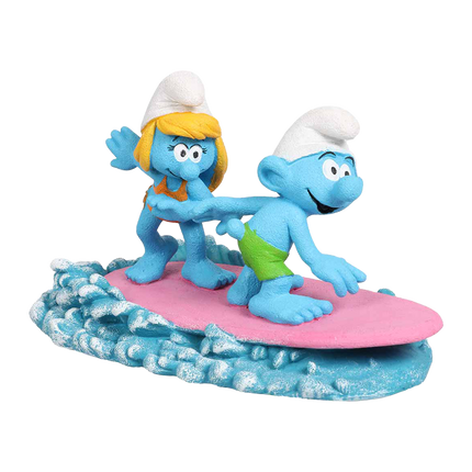 Smurfs On Water Surfing
