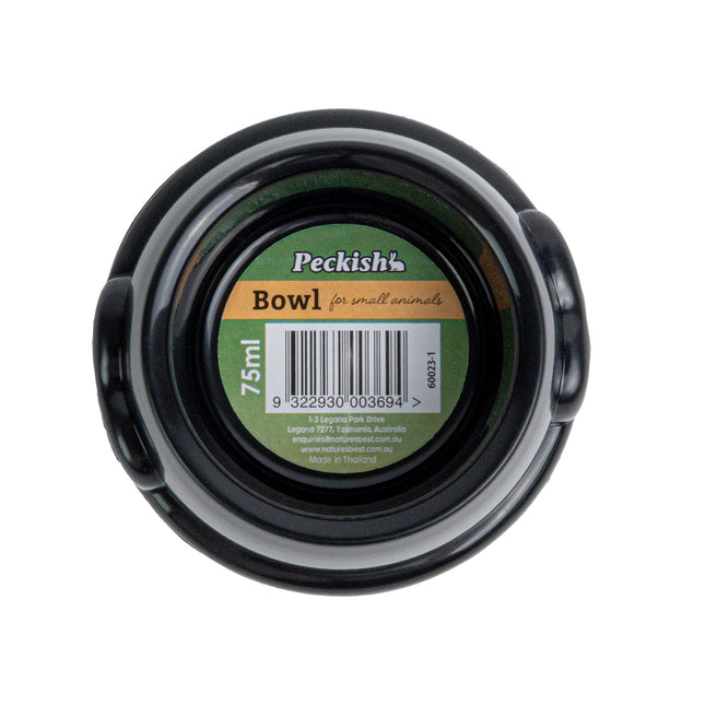 Peckish Small Animal Plastic Bowl 75ml