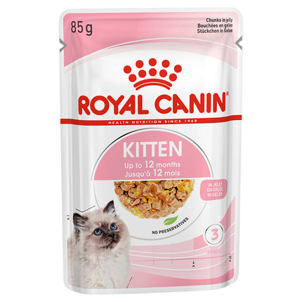 Royal Canin - Kitten in Jelly Cat Wet Food (85g x 12pk)