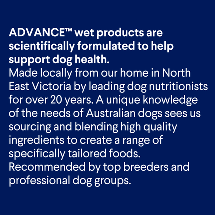 ADVANCE - Adult All Breed with Lamb Dog Wet Food (100g x 12pk)