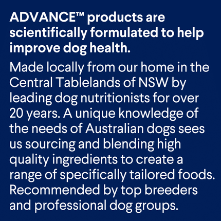 ADVANCE - Healthy Weight Adult Large Breed Chicken with Rice Dog Dry Food (17kg)