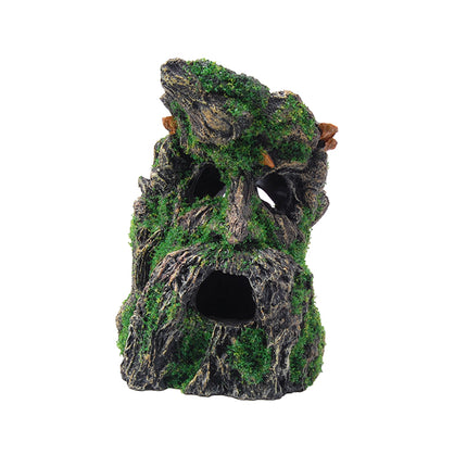 Bioscape Moss Yawning Tree Monster 16 x 12 x 12cm