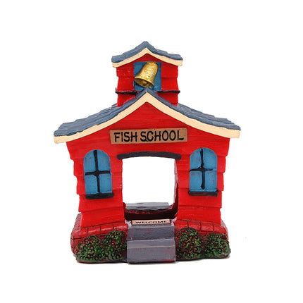 Bioscape Fantasy Fish School House 10 x 9cm