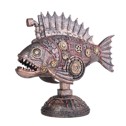 Bioscape Steampunk Fish Small 10.5 x 4.5 x 10cm