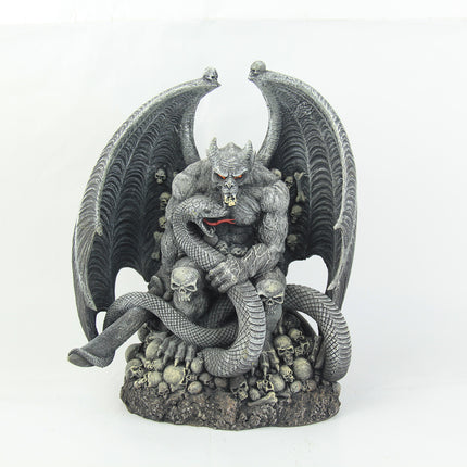 Bioscape Gargoyle Snake Creature 16 x 15 x 21cm