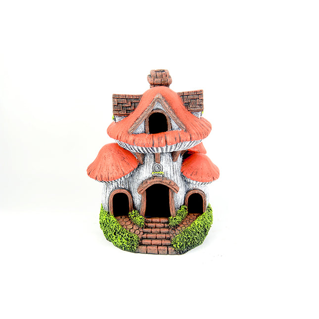 Bioscape Mushroom House Red 14 x 11 x 17cm
