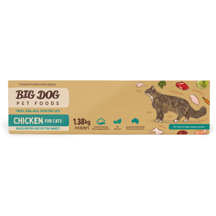 Big Dog - Chicken for Cats (1.38kg)