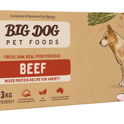 Big Dog - Beef for Dogs (3kg)