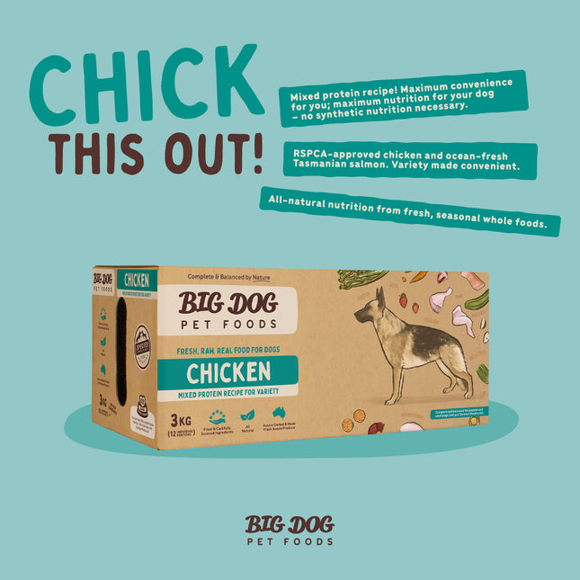 Big Dog - Chicken for Dogs (3kg)