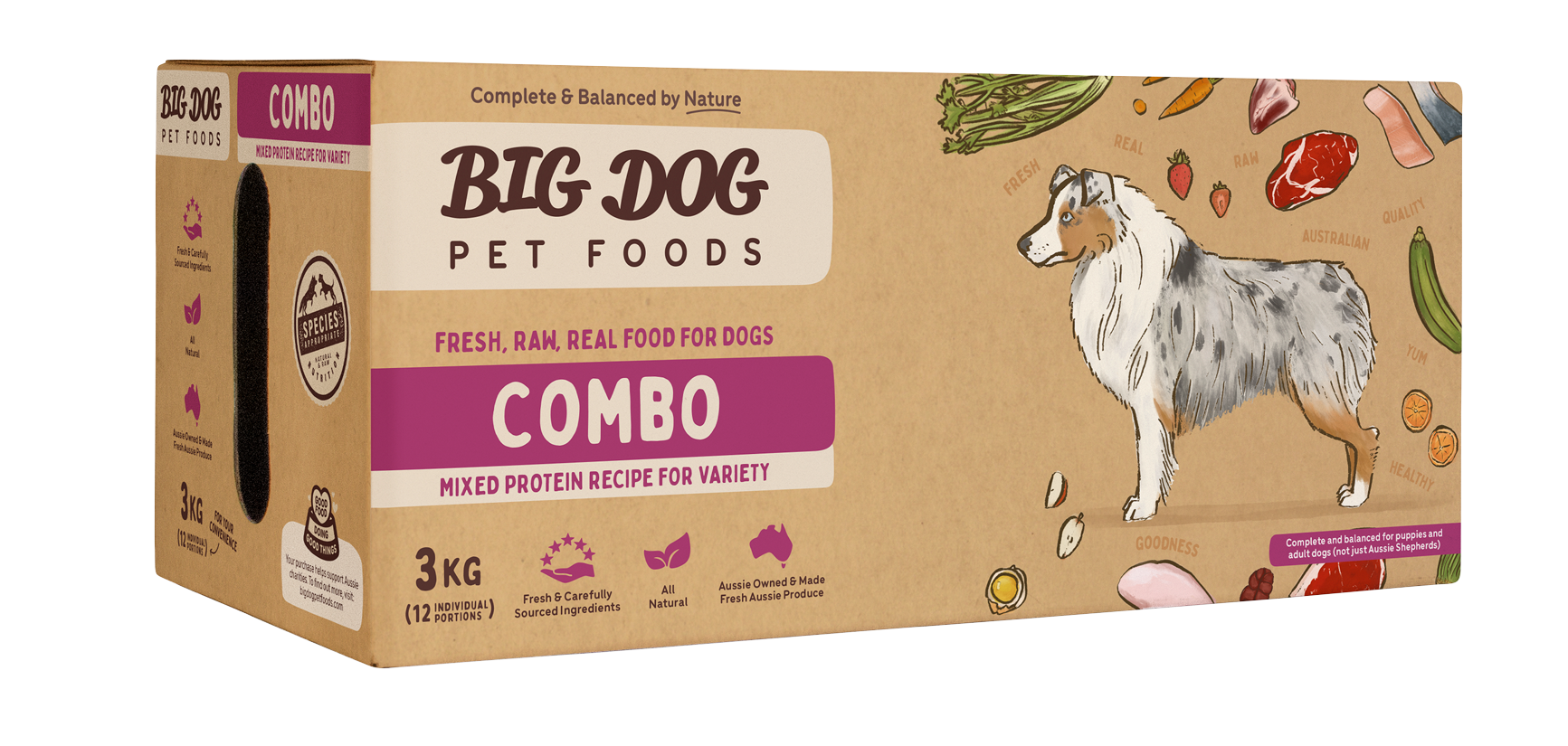 Big Dog Combo for Dogs (3kg) – Pets Domain - Main Image