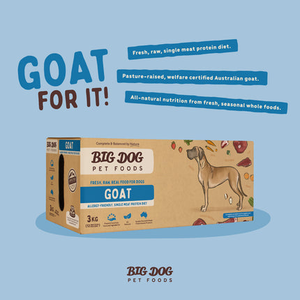 Big Dog - Goat for Dogs (3kg)