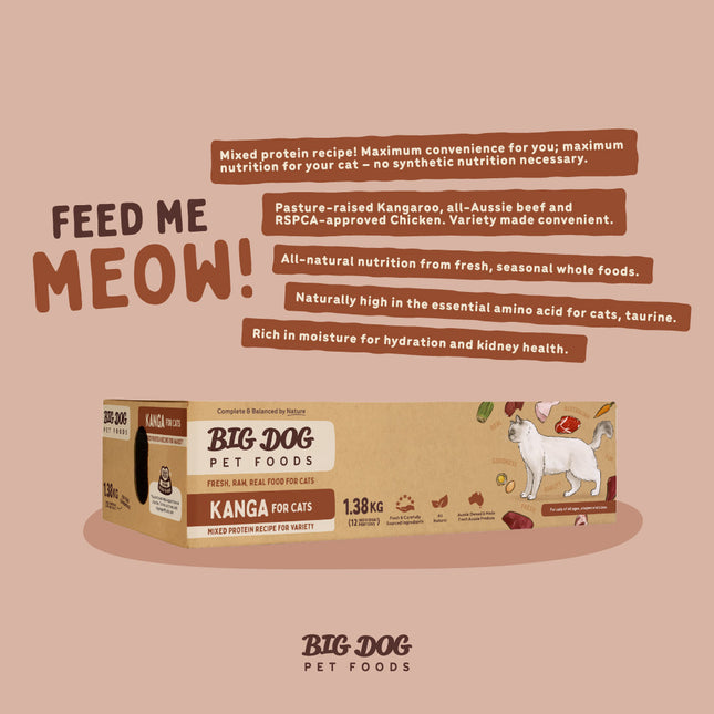 Big Dog - Kangaroo for Cats (1.38kg)