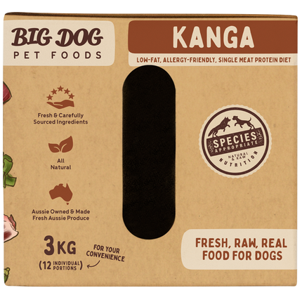 Big Dog - Kangaroo Allergy for Dogs (3kg)