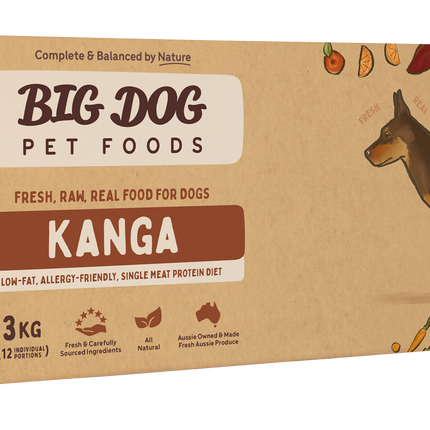 Big Dog - Kangaroo Allergy for Dogs (3kg)