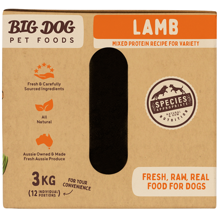 Big Dog - Lamb for Dogs (3kg)