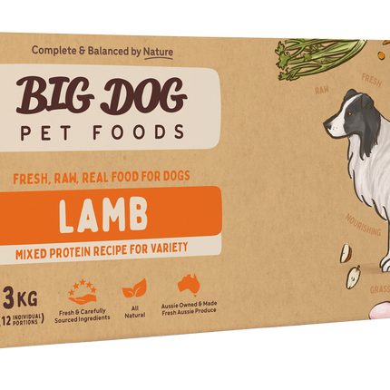 Big Dog - Lamb for Dogs (3kg)