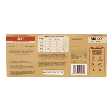 Big Dog - Beef for Dogs (3kg)