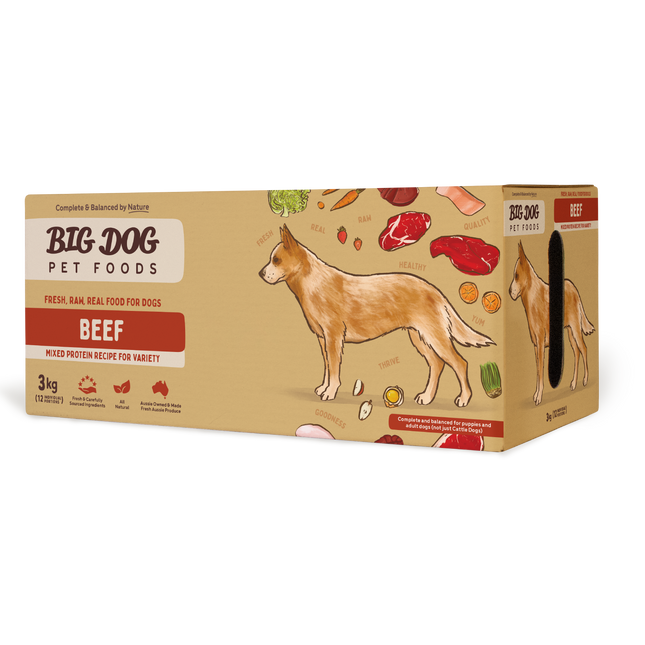 Big Dog - Beef for Dogs (3kg)