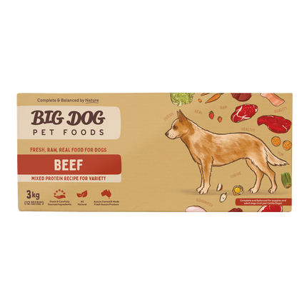 Big Dog - Beef for Dogs (3kg)