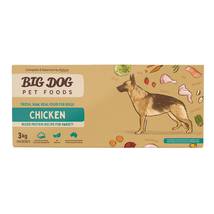 Big Dog - Chicken for Dogs (3kg)