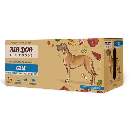 Big Dog - Allergy Friendly Goat for Dogs (3kg)