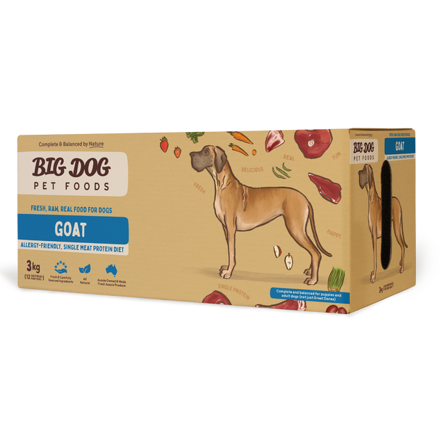 Big Dog - Allergy Friendly Goat for Dogs (3kg)