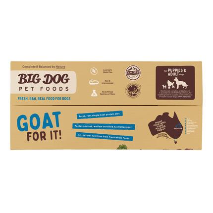 Big Dog - Allergy Friendly Goat for Dogs (3kg)