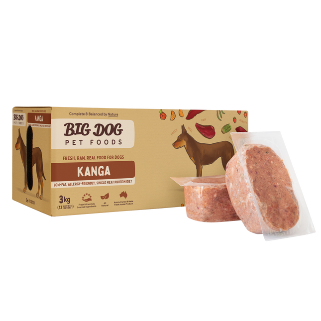 Big Dog - Allergy Friendly Kangaroo for Dogs (3kg)