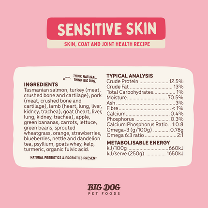 Big Dog - Sensitive Skin for Dogs (3kg)