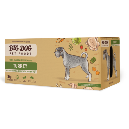 Big Dog - Allergy Friendly Turkey for Dogs (3kg)
