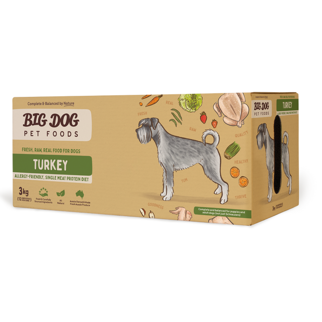 Big Dog - Allergy Friendly Turkey for Dogs (3kg)