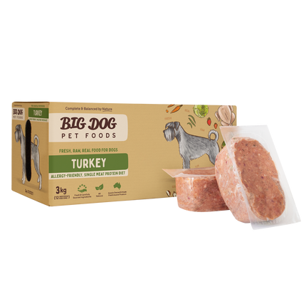 Big Dog - Allergy Friendly Turkey for Dogs (3kg)