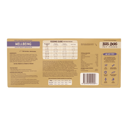 Big Dog - Wellbeing for Dogs (3kg)