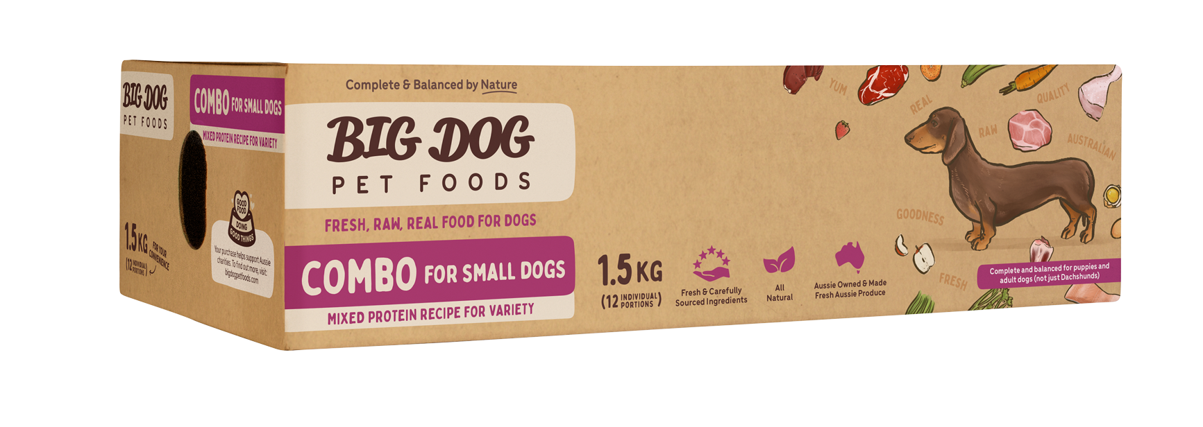 THE DOG BIG 7体 + 1体Big Dog - Combo for Small Dogs (1.5kg THE DOG BIG 7体 + 1体Big Dog - Combo for Small Dogs (1.5kg